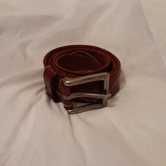 timberland genuine leather belt